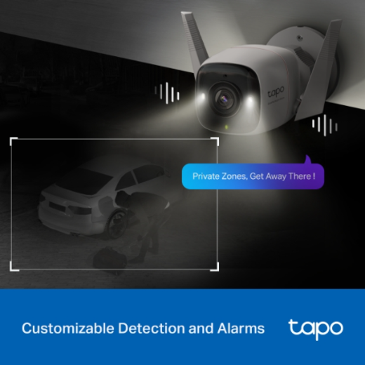 Tapo C325WB 2K ColorPro Night Vision Outdoor Security Wi-Fi Camera