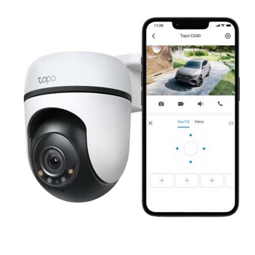 Tapo C500 - 1080P Full HD Color Outdoor Pan/Tilt Security WiFi Camera