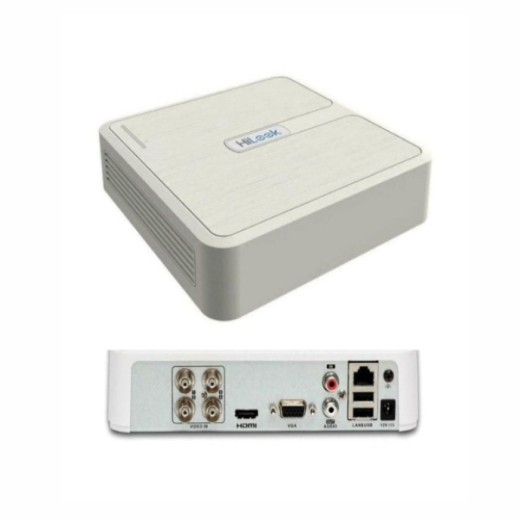 HiLook 4 Channel HD DVR 1080P Lite Hydrid DVR M1 (DVR-104G-M1)