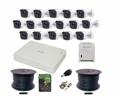HiLook 16CH 1080P Full HD Complete CCTV KIT - 2TB Hard Drive
